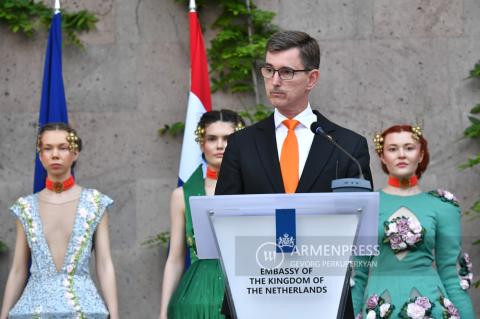 King's Day reception hosted by the Embassy of the 
Netherlands in Yerevan 