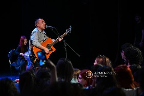 Lav Eli perform at 6th International Yerevan Book Fest 