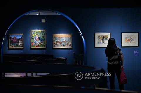 Reopening of new permanent exhibition at Russian Arts 
Museum (Professor A. Abrahamyan Collection)