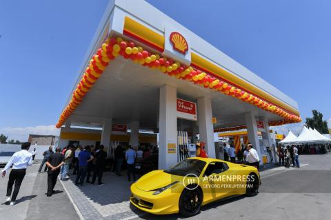 Shell opens gas stations in Armenia