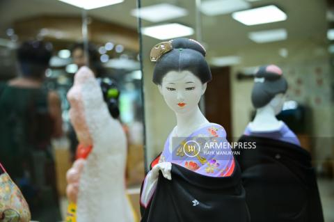 Ningyō: Art and Beauty of Japanese Dolls exhibition in 
Yerevan 