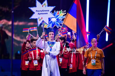 Торжественная церемония открытия Вторых Игр СНГ в Минске