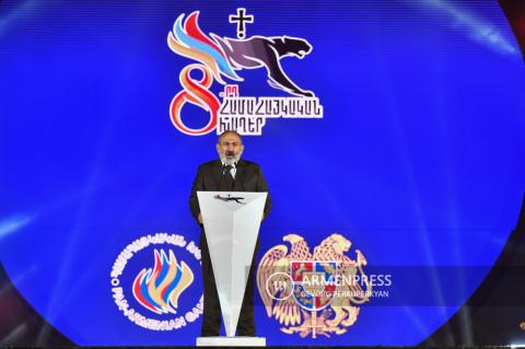 The inauguration of the 8th Pan-Armenian Games in Gyumri