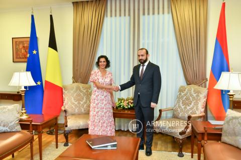 Armenian and Belgian foreign ministers meet in Yerevan