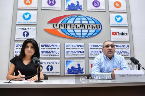 Press conference of Karo Shahbazyan, Director of the H. Paronyan State Theater of Musical Comedy. LIVE