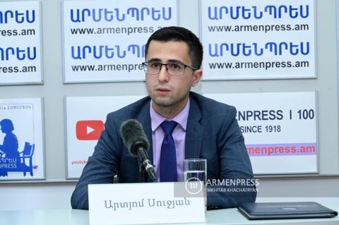 Ermenistan Adalet Bakanı Danışmanı Artyom Sujyan'ın basın toplantısı