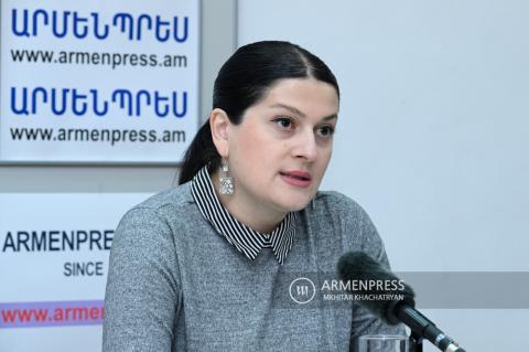 Press conference of Gayane Gharagyozyan, Coordinating Advisor of Individual Functions of Structural Divisions at the Ministry of Labor and Social Affairs. LIVE