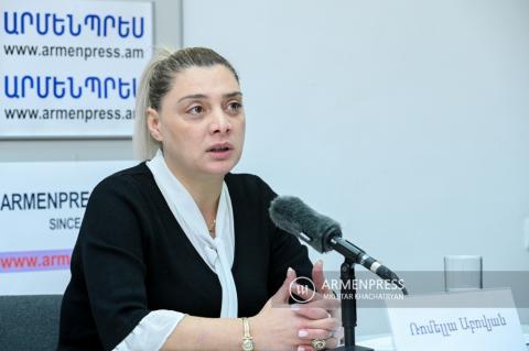 Press conference of Romella Abovyan, Head of the 
Infectious and Non-Infectious Diseases Epidemiology 
Department at CDC
