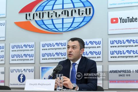 Cadastre Committee Head Suren Tovmasyan's press conference. LIVE