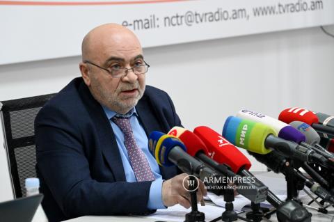 Пресс-конференция председателя Комиссии по 
телевидению и радио Тиграна Акопяна
