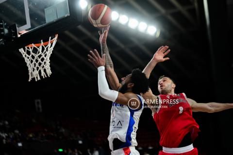 Selección de baloncesto de Armenia derrotó a Albania en 
Ereván