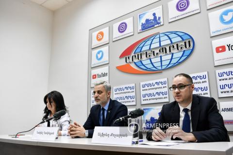 Press conference of Deputy Ministers of Education, Science, Culture and Sport Alfred Kocharyan and Daniel Danielyan.LIVE