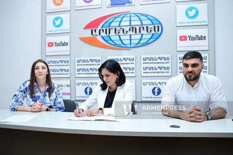 “Арменпресс” и “Mehr Media Group” подписали Меморандум о взаимопонимании