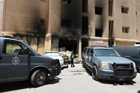 Au moins 35 personnes mortes dans l'incendie d'un immeuble au Koweït