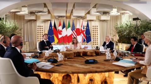 G7 leaders meeting kicks off in Italy with focus on Ukraine and Gaza