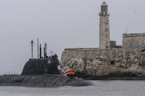 Подводная лодка США подошла к берегам Кубы на следующий день после прибытия российской подводной лодки