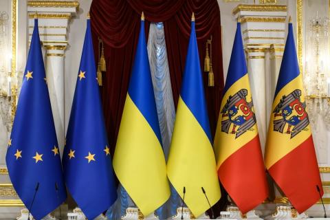 Переговоры о вступлении Украины и Молдовы в ЕС начнутся 25 июня
