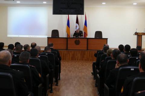 В военной полиции МО Армении начались командные сборы в целях повышения квалификации