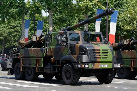 Французская САУ CAESAR: Мощная артиллерийская установка на колесном шасси