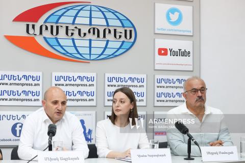 Пресс-конференция, посвященная армяно-грузинскому фестивалю культуры и кухни “Мимино”