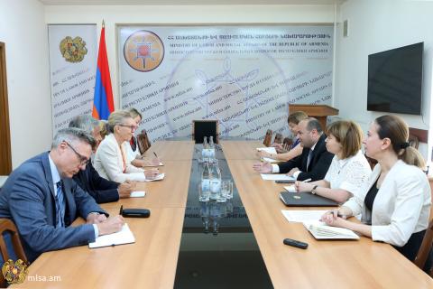Министр труда и соцвопросов Армении и постоянный координатор ООН обсудили результаты совместно реализуемых проектов