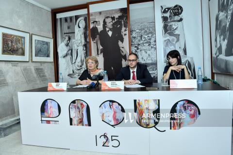 Conférence de presse sur les événements dédiés au 125e anniversaire de Yervand Kochar