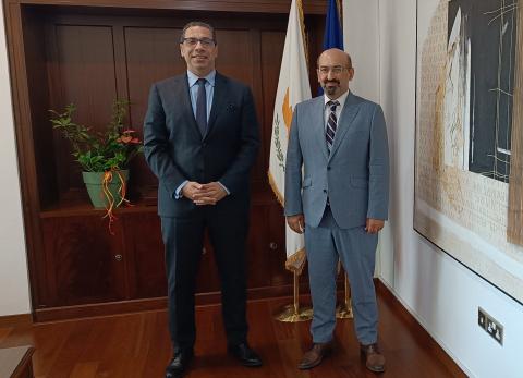 Büyükelçi, Ermenistan-Türkiye normalleşme sürecinin mevcut durumunu Kıbrıs Dışişleri Bakanı'na sundu