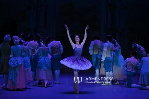 Սանկտ Պետերբուրգի Յակոբսոնի անվան պետական ակադեմիական թատրոնը Երևանում ներկայացրեց «Քնած գեղեցկուհին» բալետը