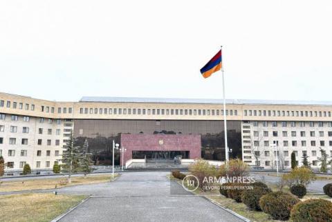 Armenian defence ministry denies Azerbaijani statement of ceasefire violation