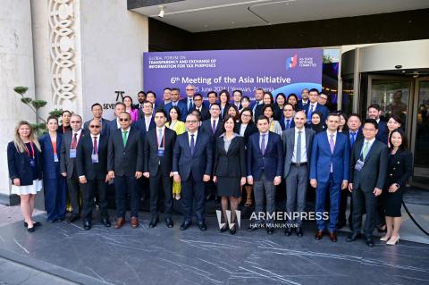 Tax transparency progress registered in Asian Countries - Asian Initiative meeting takes place in Yerevan