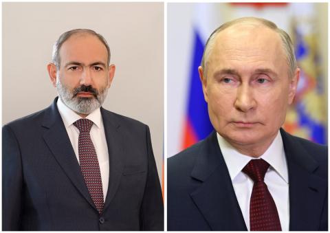 Le Premier ministre Pashinyan a adressé un télégramme de condoléances à Vladimir Poutine