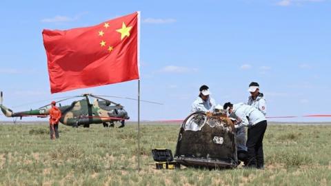 Չինաստանի լուսնային զոնդը վերադարձել է Երկիր՝ Լուսնի հազվագյուտ նմուշներով