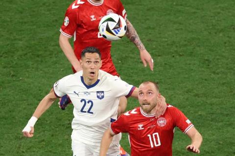 Евро-2024: Англия и Дания продолжат борьбу в плей-офф