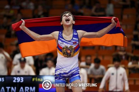 Сборная Армении по греко-римской борьбе U17 завоевала 1 золотую, 3 серебряные и 1 бронзовую медали на ЧЕ