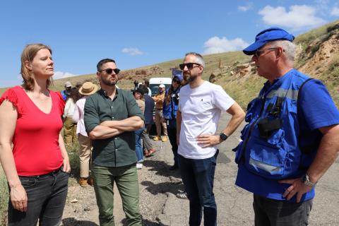The EUMA and members of the EU delegation visited Goris, Khachik and Yeraskh villages