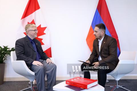 Büyükelçi Andrew Turner'ın röportajı: Kanada, Ermenistan ile işbirliğini genişletecek