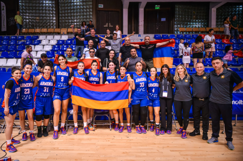 Հայաստանի բասկետբոլի կանանց ընտրանին փոքր երկրների Եվրոպայի առաջնությունում 6-րդն է