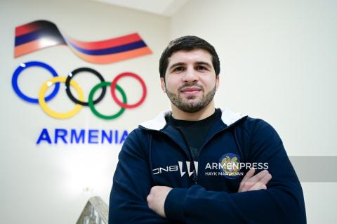 "Olimpiyatçılar-Paris2024",  Malkhas Amoyan: Hedefim Olimpiyat Oyunlarında altın madalya kazanmak
