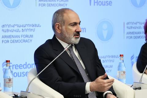 نیکول پاشینیان ضمن اشاره به برگزاری همه پرسی احتمالی برای پیوستن به اتحادیه اروپا: "من نظر مردم جمهوری ارمنستان را در این خصوص می دانم."
