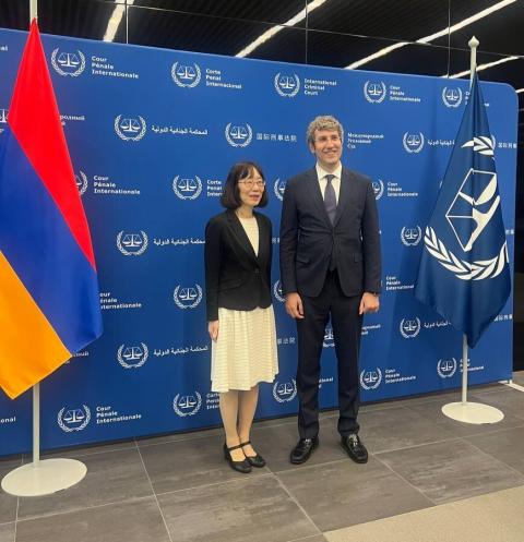 Tomoko Akane and Grigor Minasyan discussed the possibility of expanding cooperation