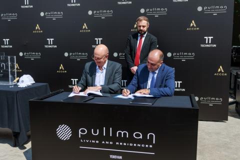 برند ممتاز Pullman گروه هتل های Accor فرانسه اولین مجموعه مسکونی خود را تحت عنوان    Pullman Living and Residences Yerevan در ارمنستان اقتتاح خواهد کرد.