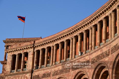Sesión del gobierno de Armenia