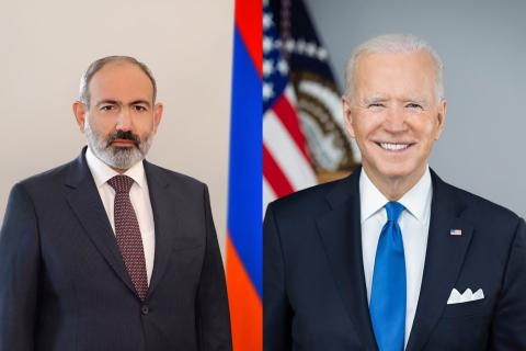Հայաստանը մեծապես կարևորում է ԱՄՆ-ի դերը մեր տարածաշրջանում խաղաղության հաստատման գործընթացում. Փաշինյանը՝ Ջո Բայդենին