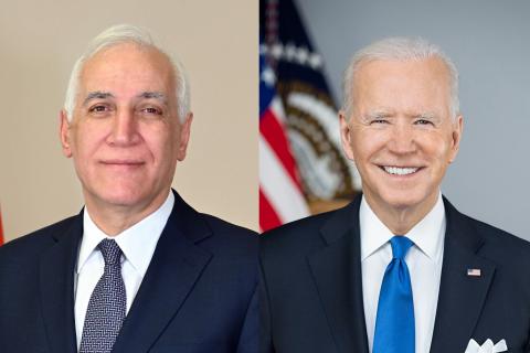 Vahagn Khachaturyan sent a congratulatory message to Joe Biden
