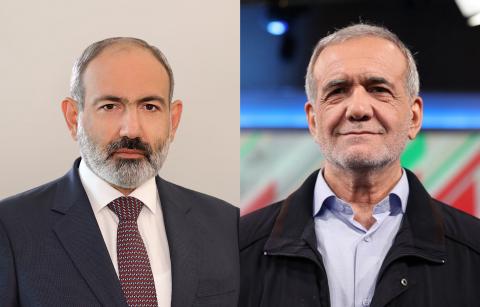 نخست وزیر  جمهورری ارمنستان  به مسعود پزشکیان برای انتخاب در سمت رئیس جمهور ایران تبریک گفت