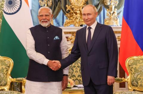 Премьер-министр Индии назвал продуктивными переговоры с президентом РФ