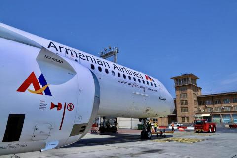 "Ermenistan Havayolları" şirketi, Yerevan - Ufa - Yerevan güzergahında uçuşlara başladı