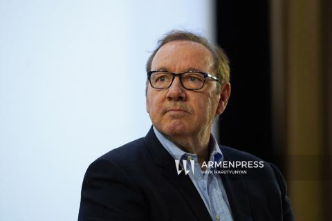 Fortunate and blessed to have spent my life telling stories: Kevin Spacey meets fans in Yerevan