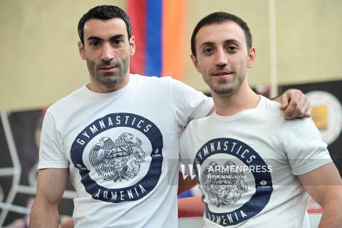Гимнасты Армении уже во Франции, где и проводят тренировки, готовясь к Олимпийским играм