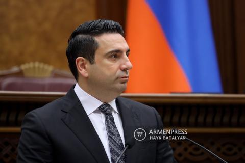 Alen Simonyan, BDT Parlamentolararası Asamblesi'ne katılmayacak